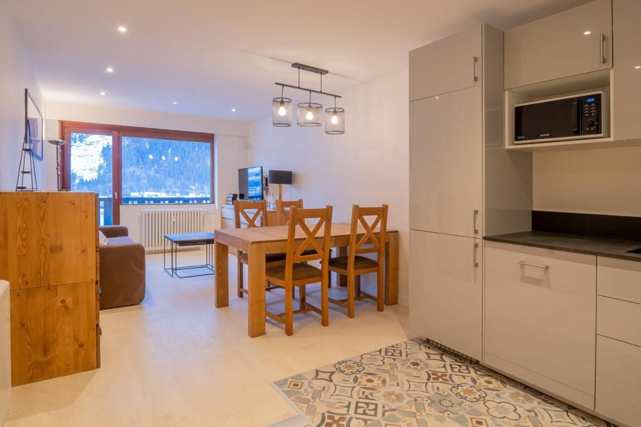 Portes Du Brevent -1 Bedroom Apartment With Magnificient Mont Blanc Views Шамони Экстерьер фото